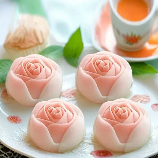 Bougie Artisanal Fleur 3D – Image 5